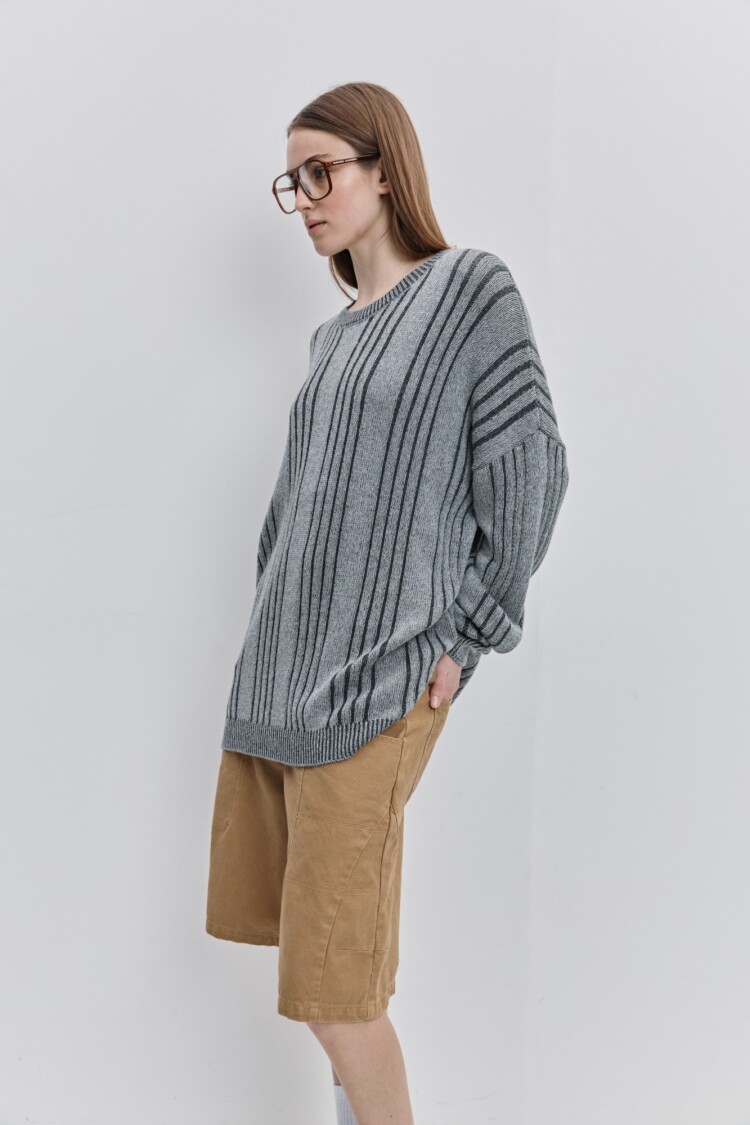 SWEATER LISELOTTE Gris
