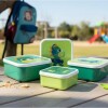 Set x3 tupper animales BUBA dino bubazoo