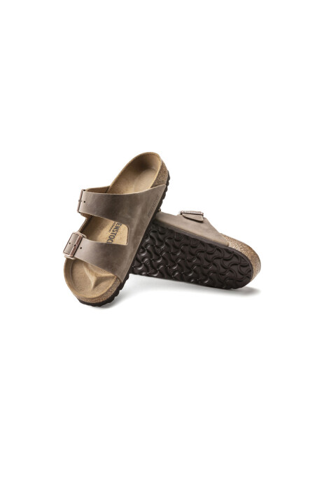 Sandalia Arizona Oiled Leather - Estrecho Marron