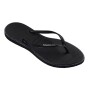 Sandalias Havaianas Slim Point Glitter Mujer Negro/Negro