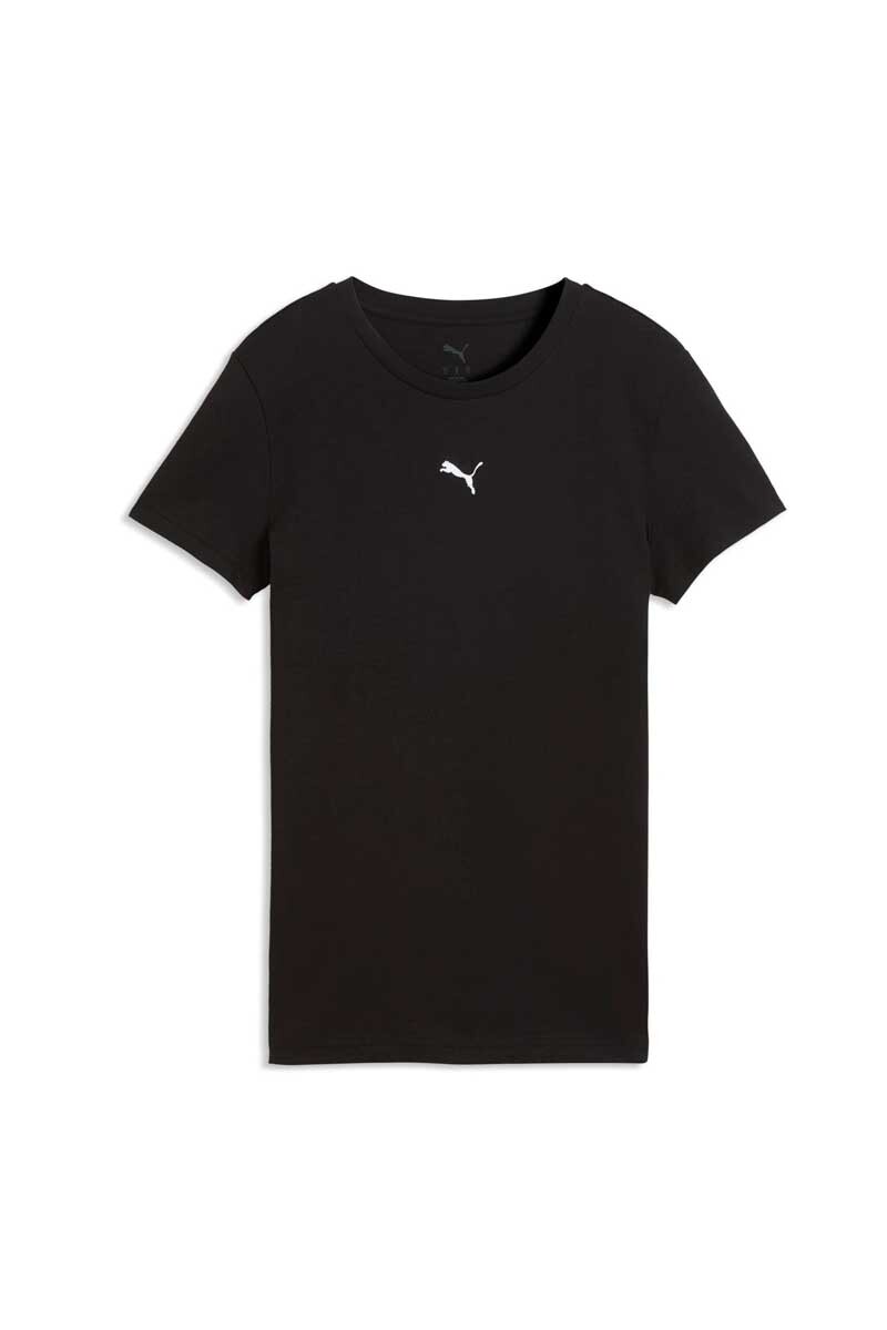 REMERA PUMA DAMA 692916 89 ESS CAT LOGO TEE Negro