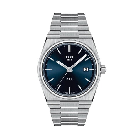 Reloj Tissot PRX T1374101104100 correa acero plateado hombre Plateado