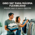 Tendedero Ropa Plegable Extensible 96 Cm 180° Ventosa Balcón Color Negro