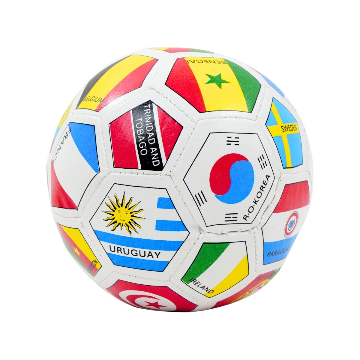 Pelota para bebe con banderas 