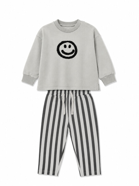 CONJUNTO AIMAR GRIS CLARO