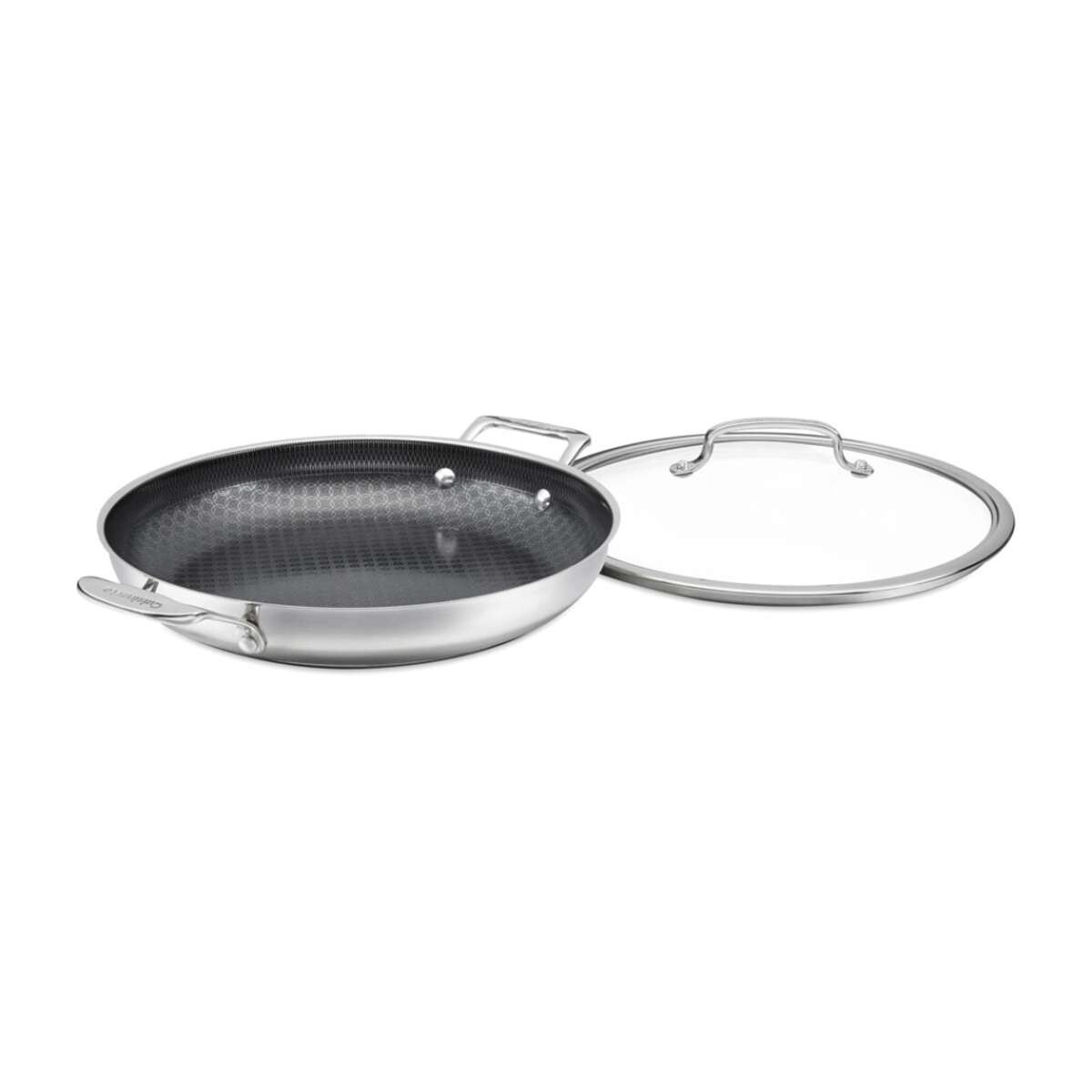 Fusionplus Hybrid Sartén Multiuso Con Tapa 12'' - Acero Inoxidable 