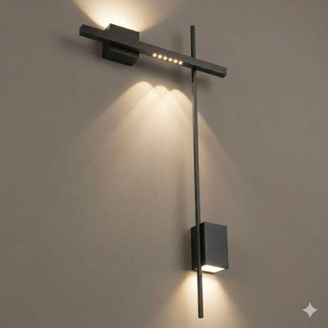Aplique led de pared doble cubo indirecto 18W Aplique led de pared doble cubo indirecto 18W