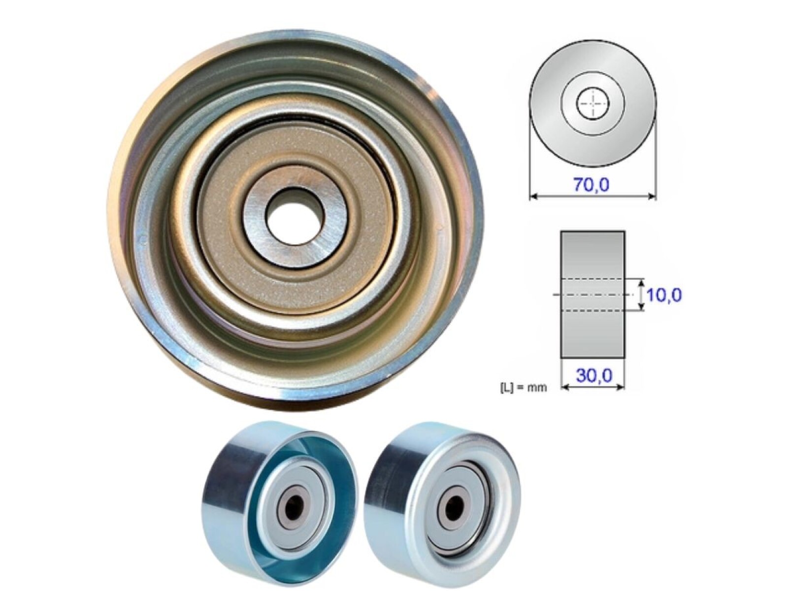 Tensor Guia Correa Mitsubishi L200 07-25 