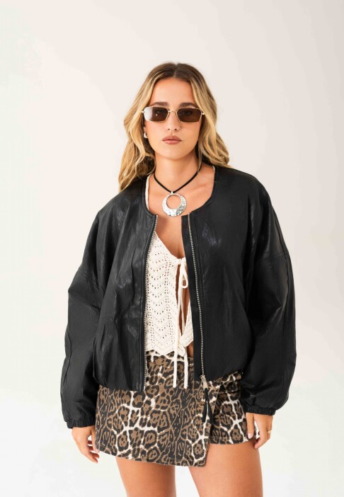Campera Negro