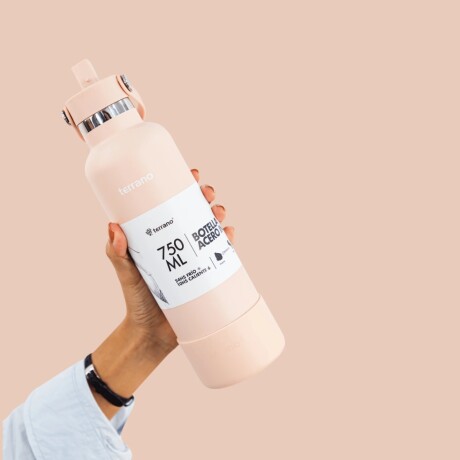 BOTELLA TERRANO TERMICA C/PICO 750ML ROSADO BOTELLA TERRANO TERMICA C/PICO 750ML ROSADO