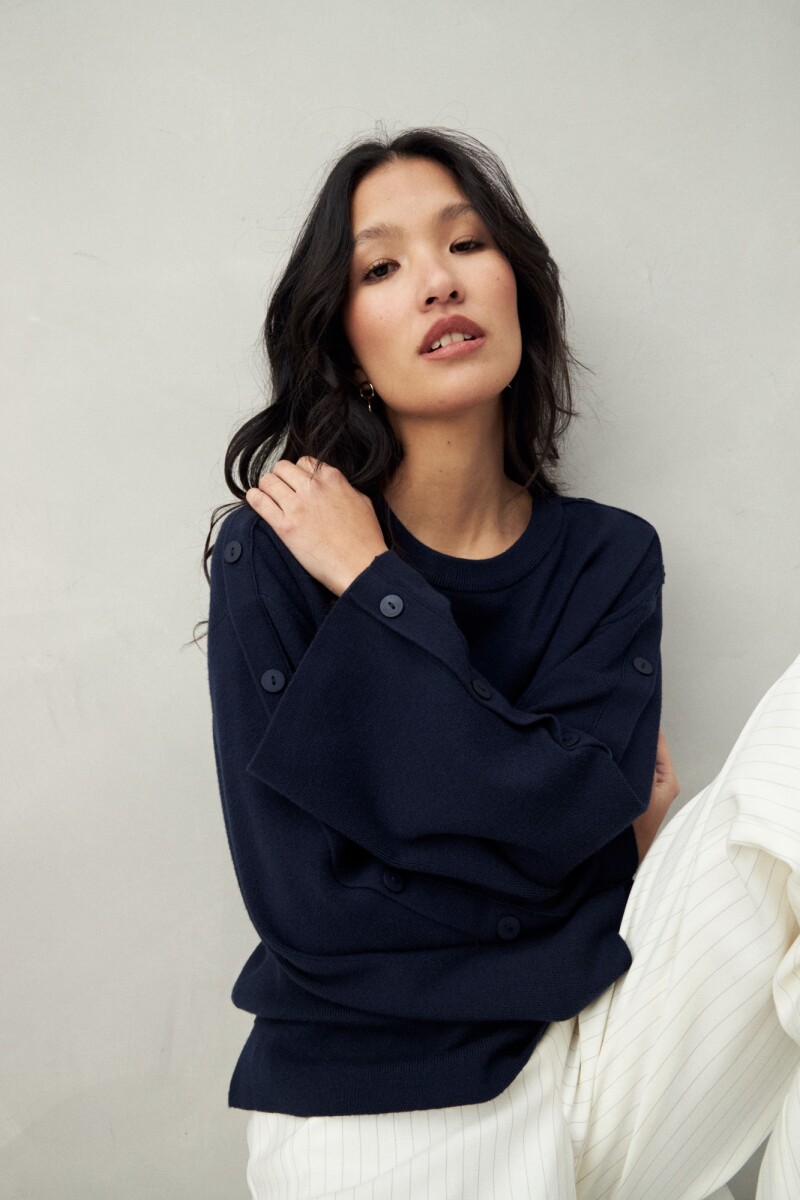 SWEATER PAQUITA Azul Marino