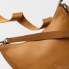 Bandolera Venice en cuero graneado Cuoio