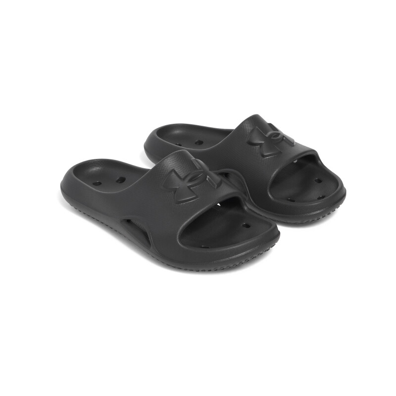 Ojota Chinela Under Armour Locker de Mujer - 3028095-001 Negro-negro