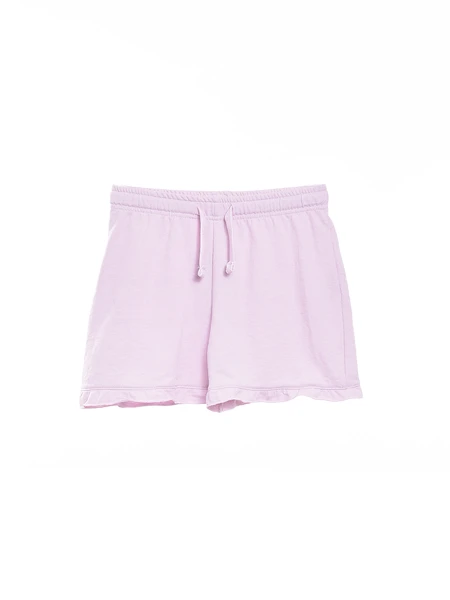 SHORT FLORA LILA