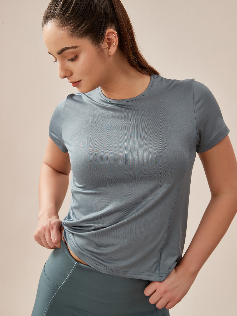REMERA MOUTON - AZUL PIEDRA 