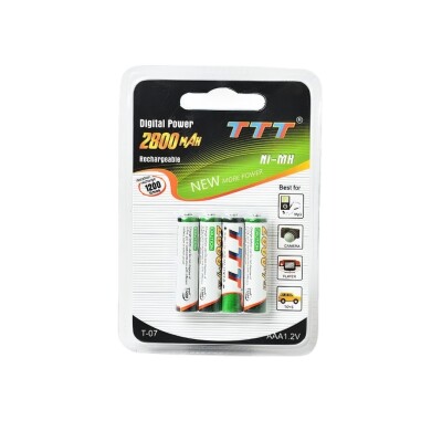 Pilas recargables AAA pack 4 unidades Pilas recargables AAA pack 4 unidades