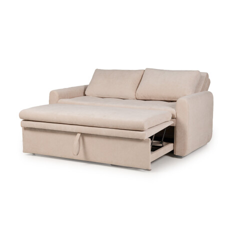 Sofá Cama Saara - Tela Microfibra 3012 (Beige)