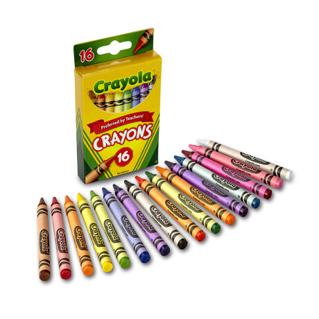 Set De 16 Crayolas Set De 16 Crayolas