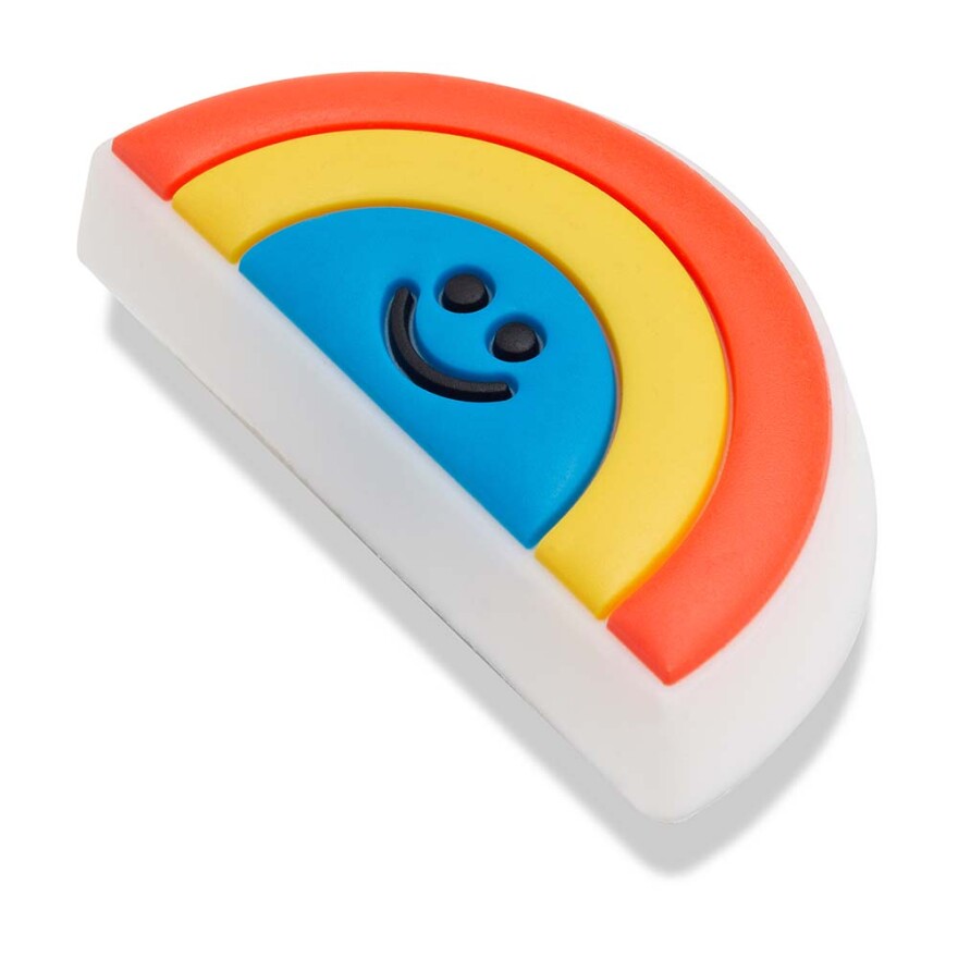 Jibbitz Lights Up Rainbow Smile Multicolor