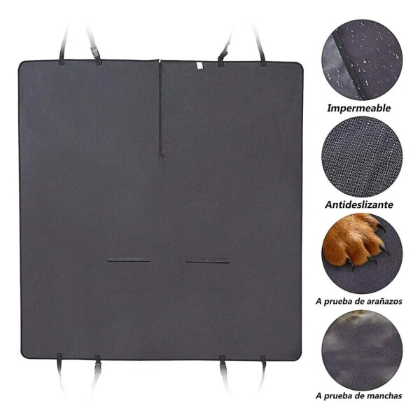 Cobertor De Mascotas Para Asiento Trasero - Medidas 142 X 119 Cm Cobertor De Mascotas Para Asiento Trasero - Medidas 142 X 119 Cm