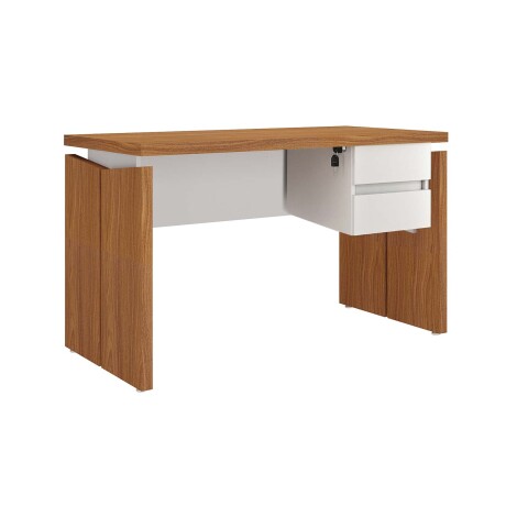 ESCRITORIO CON CAJÓN 145 MDF MARRON YMIR