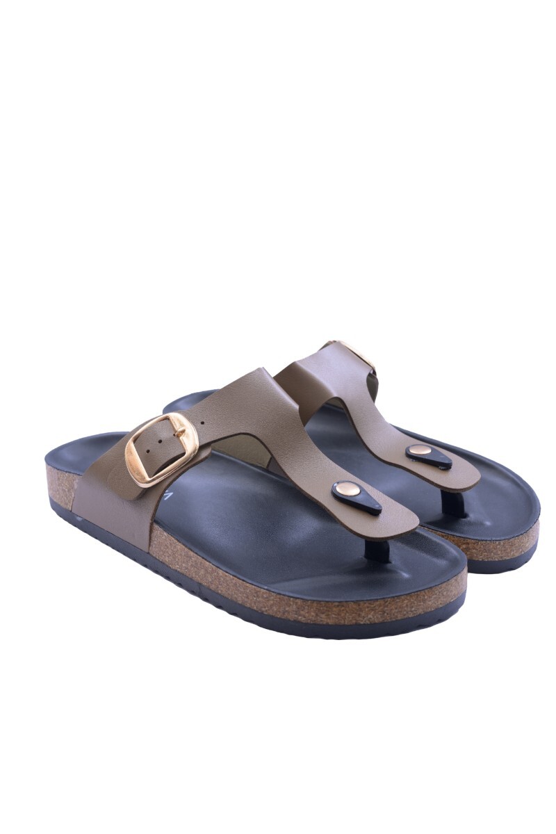 Sandalia Ema Verde oliva