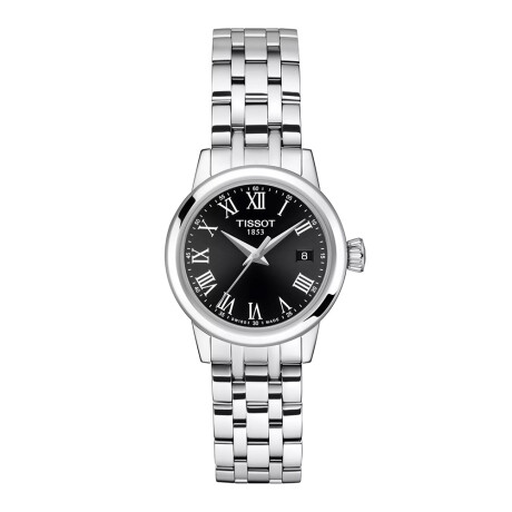 Reloj Tissot CLASSIC DREAM LADY de acero con esfera negra Reloj Tissot CLASSIC DREAM LADY de acero con esfera negra