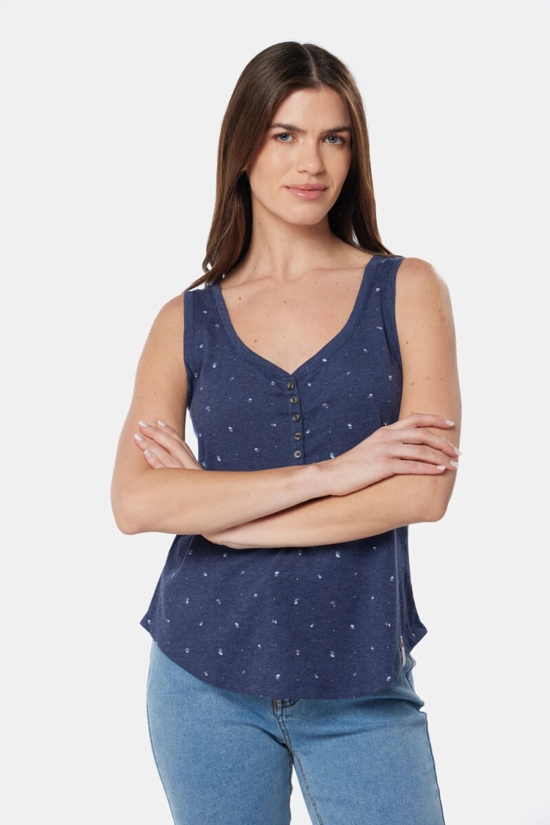 MUSCULOSA LEGACY 5765 - AZUL 