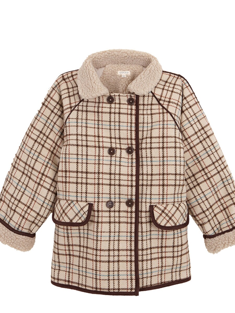 Abrigo De Doble Faz Topo Melange