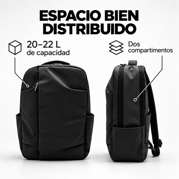 Mochila Urbana para Notebook 15,6" de 20-22 L Negro 1