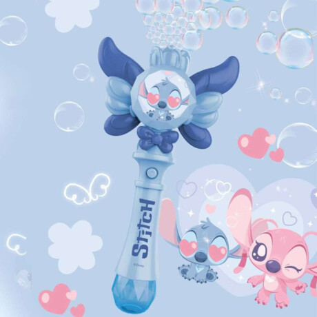 Burbujero Stitch Varita Mágica Con Luz Y Sonido Stitch