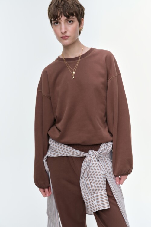 Buzo Molly Marron