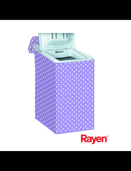FUNDA P/ LAVADORA CARGA SUPERIOR LILA. 84x45x65CM FUNDA P/ LAVADORA CARGA SUPERIOR LILA. 84x45x65CM