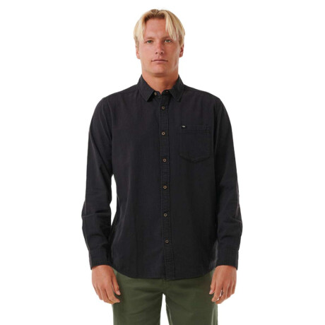 Camisa Rip Curl Classic Surf Washed Negro