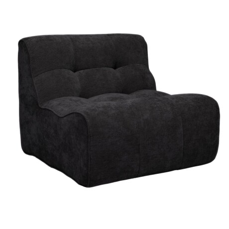 Sillón Sofá Lumax Modelo Tuuvi en caja Compactado Negro