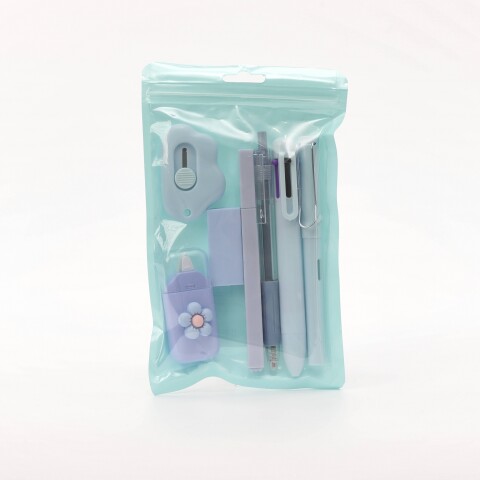 SET DE PAPELERÍA 7 PIEZAS (PARAÍSO DINOSAURIO) SET DE PAPELERÍA 7 PIEZAS (PARAÍSO DINOSAURIO)