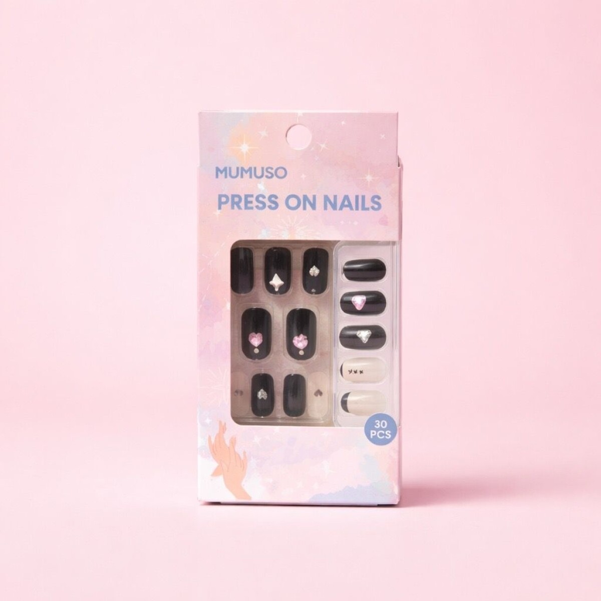 UÑAS PRESS ON (CORAZÓN) 