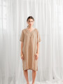 Vestido Cinzia Taupe / Mink / Vison