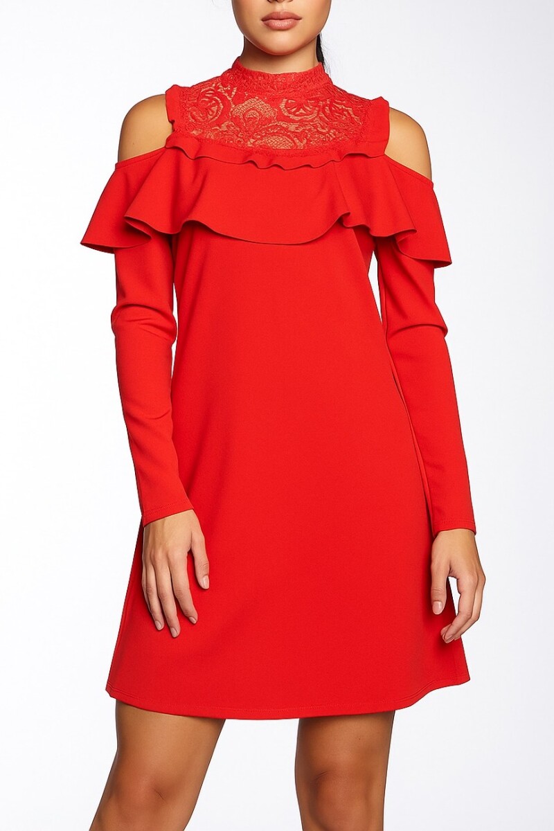 Vestido Blush Rojo
