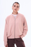 Campera de felpa Taubate Rosado