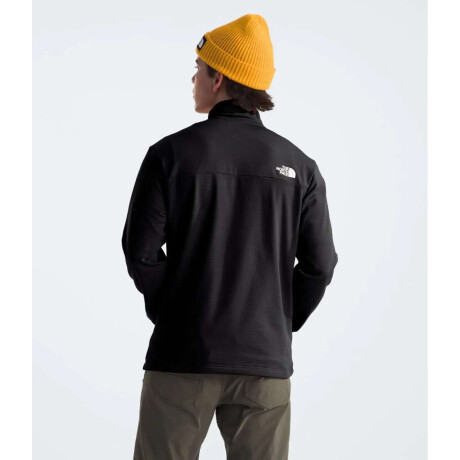 Campera Polar Cedar Trail Grid hombre Tnf Black