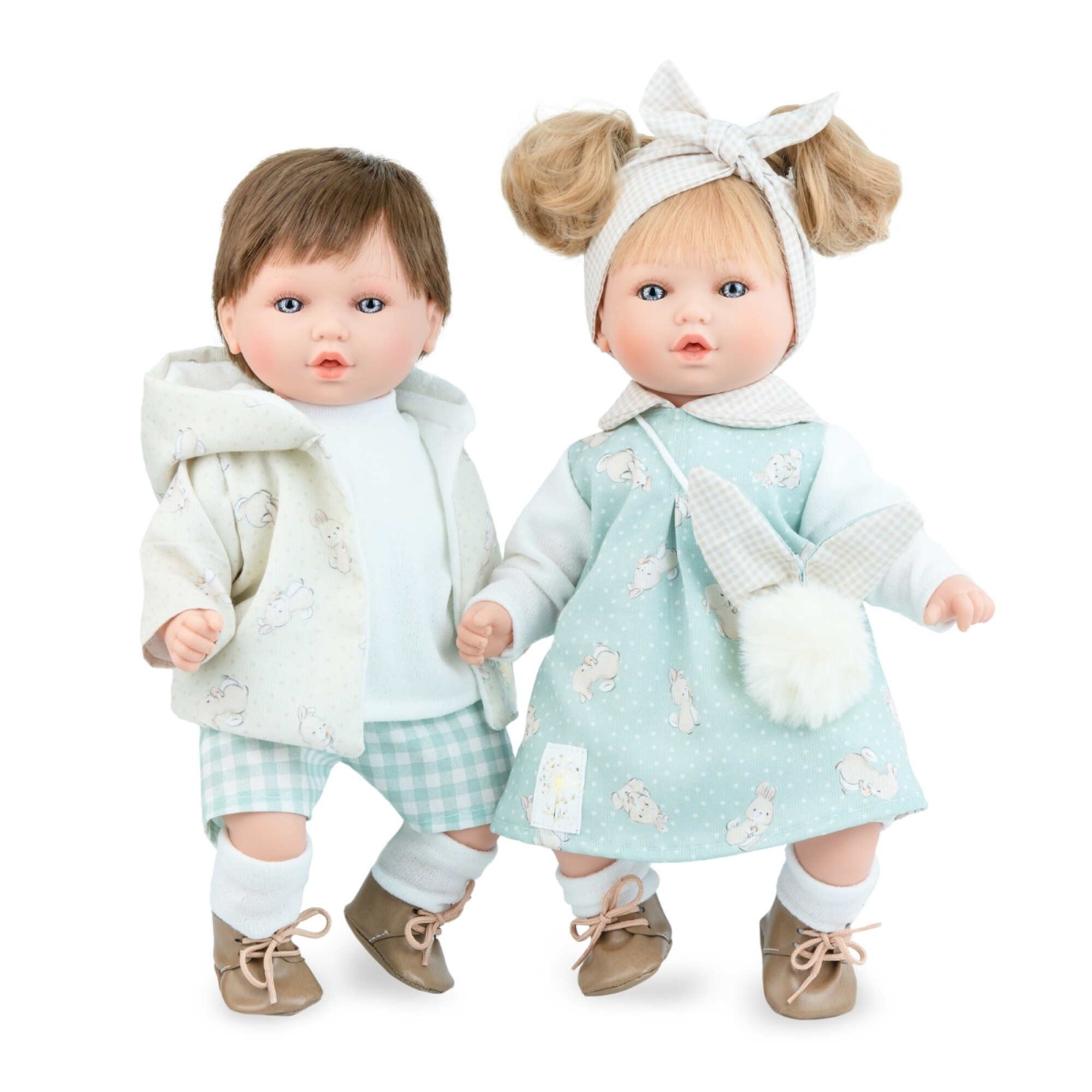Poupée Marine & Pau Tina Bunny 42cm – Nines D’Onil – Nouveau-né Espagne 2020