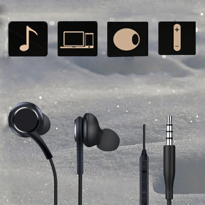 Auriculares in ear Apogee S10+ con manos libres negro Auriculares in ear Apogee S10+ con manos libres negro
