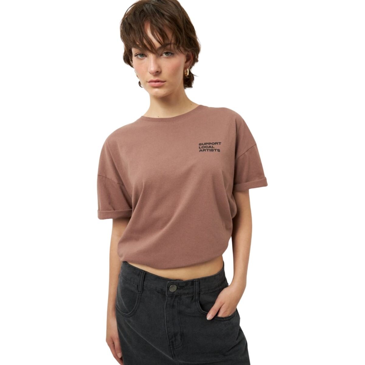 REMERA VINYL - CHOCOLATE 