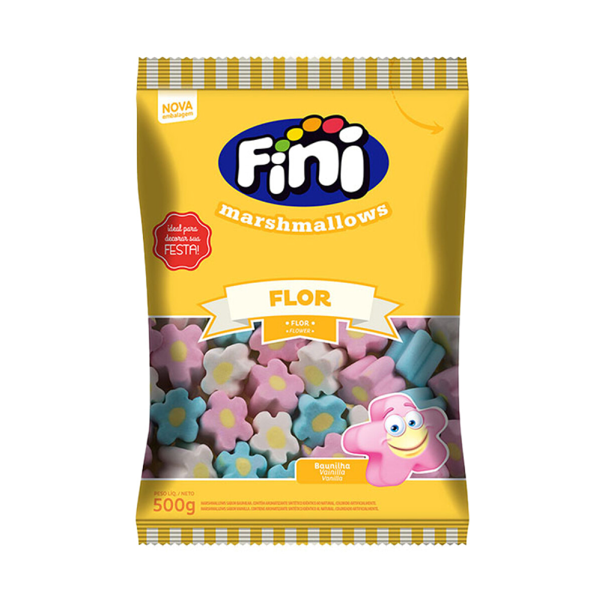 Gomitas FINI Marshmallows 500grs - Flor 