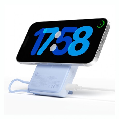 XIAOMI MAGNETIC POWER BANK 10000MAH WITH BUILT-IN STAND Cargador Portátil Magnético XIAOMI Magnetic Power 10.000MAH Con Soporte Integrado - Blue