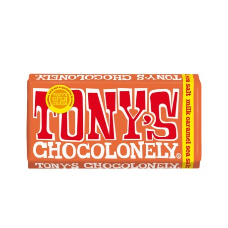 Chocolate con Leche Tony'S Caramelo y Sal Mar 47g Chocolate con Leche Tony'S Caramelo y Sal Mar 47g