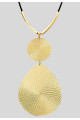 COLGANTE METAL DORADO