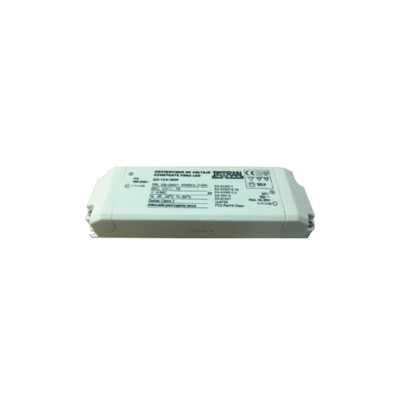 Driver para regleta LED 220-240V salida 12V 50W LD0432