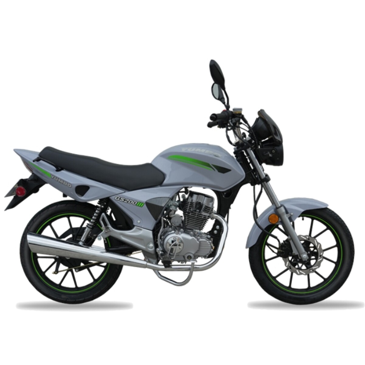 Moto Yumbo Calle Gs200 Iii Lx Llanta Aleacion - Gris 